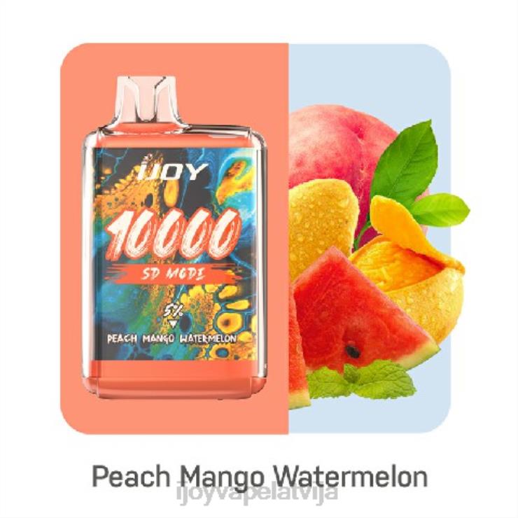 iJOY Vape Order Online - iJOY Bar SD10000 vienreizējās lietošanas LL682169 persiku mango arbūzs