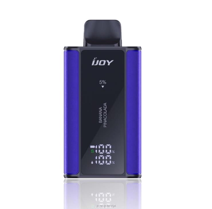 iJOY Vape Mod - iJOY Bar Smart Vape 8000 uzpūtienu LL6826 zils razz ledus